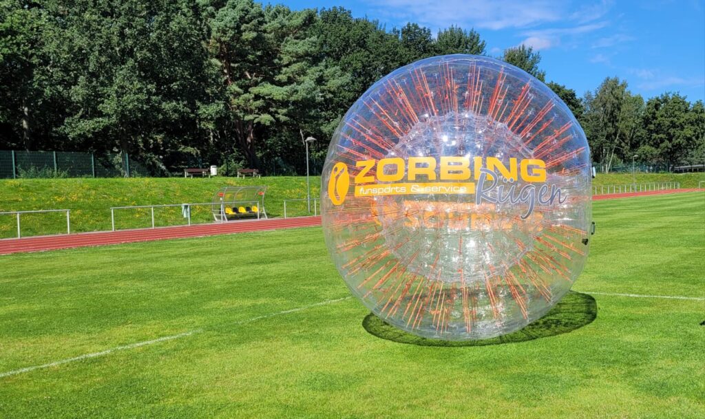 Ein neuer Zorb für die Ostseeinsel Rügen